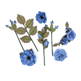 Nature's Bounty Paper Flowers Cornflower