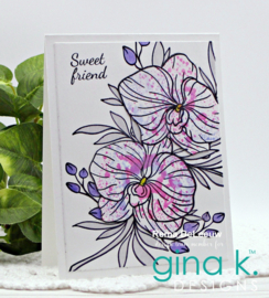 Innocent Orchid Stamps