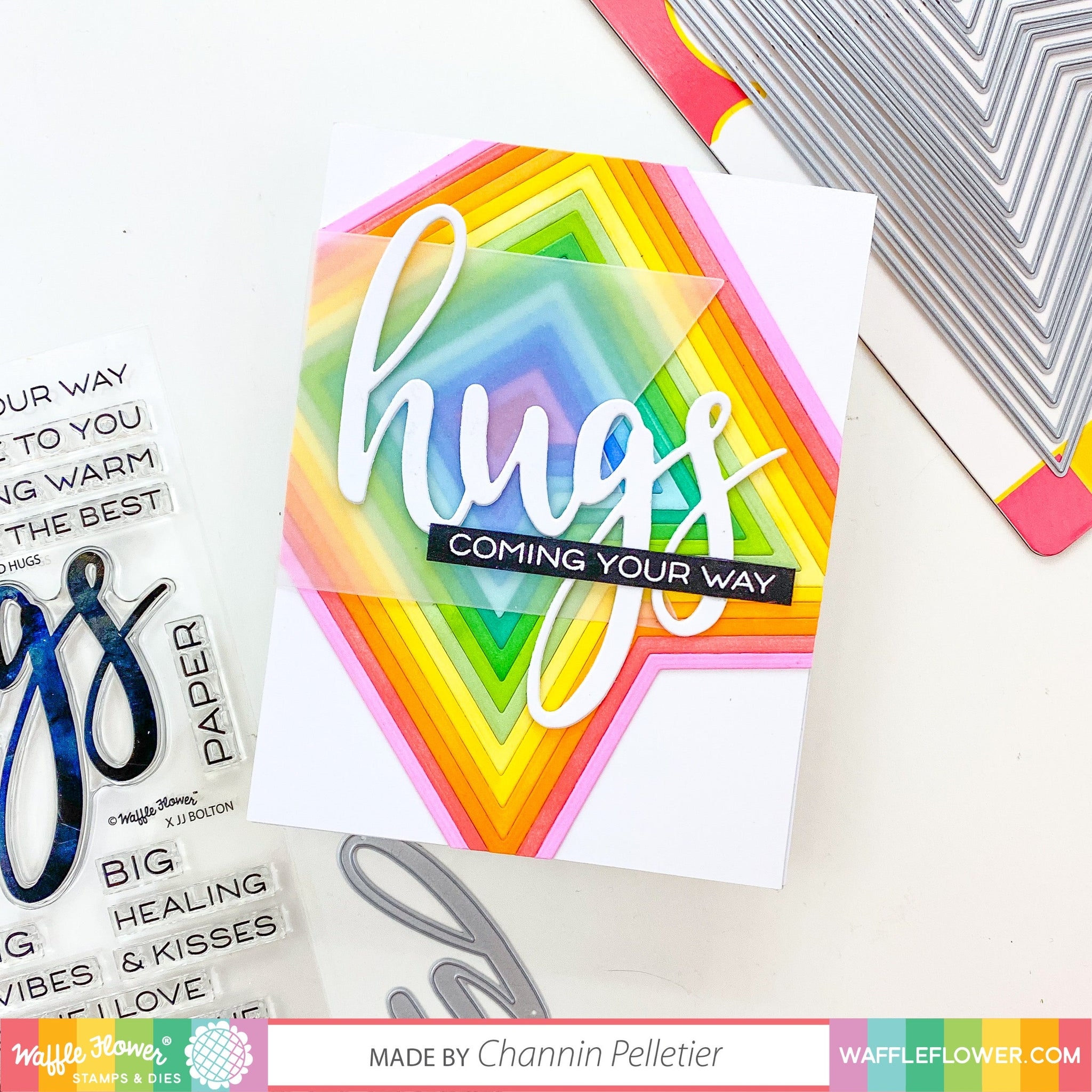 Oversized Hugs Stamp Set