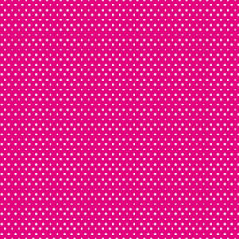 Patterned single-sided d.pink sm.dot