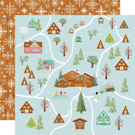 Snow Pine Lodge Snowflake Wishes