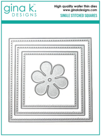 Single Stitched Squares Die