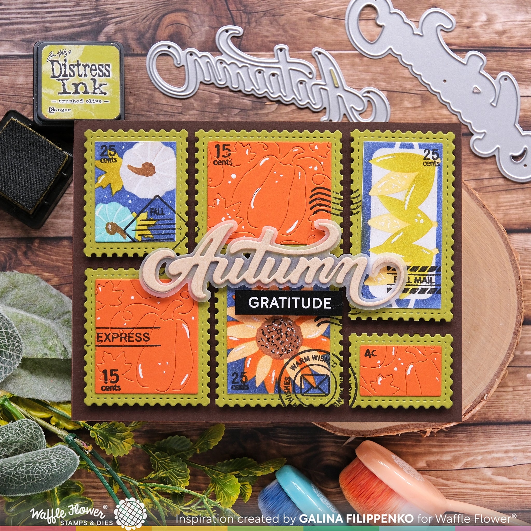 Autumn Word Die