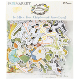 Toddler Time Chipboard Set