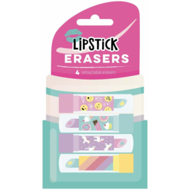 Trendy Retractable Lipstick Erasers