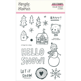 Feelin' Frosty Photopolymer Clear Stamps