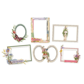 Meadow Flowers Chipboard Frames