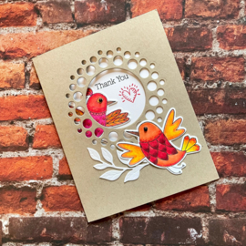 Blissful Birds Stamps