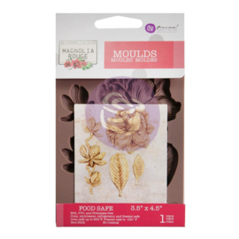 Magnolia Rouge Decor Mould 3.5"X4.5"X8mm