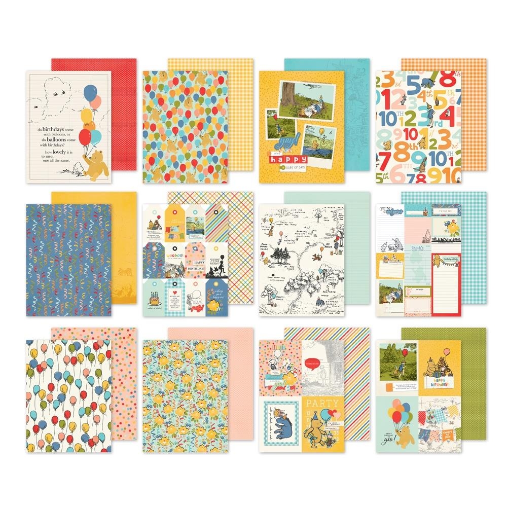 Say Cheese Classic Pooh Birthday Paper Pad 6"X8"