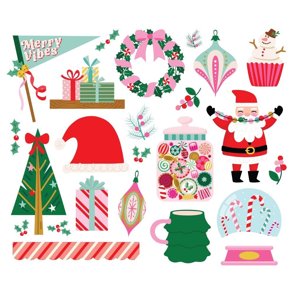 Hard Candy Christmas Bits & Pieces Die-Cuts Big