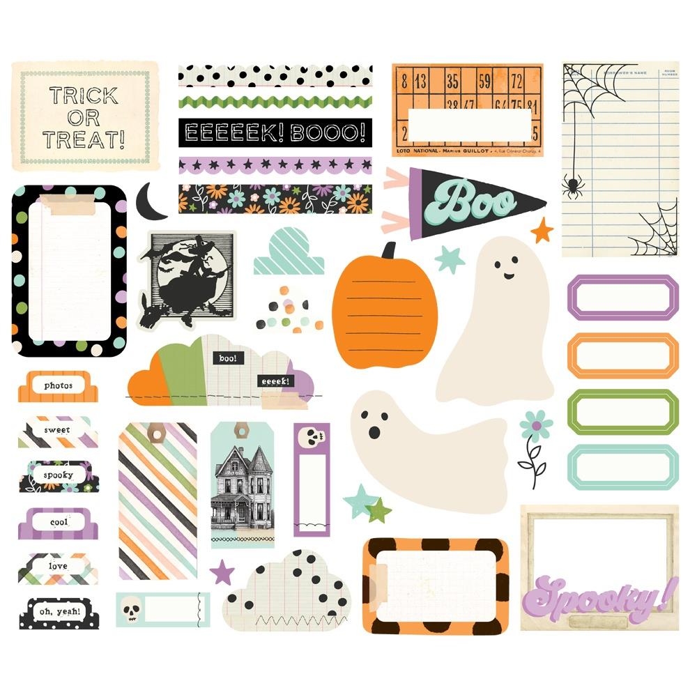 Spooky Things Bits & Pieces Die-Cuts Journal