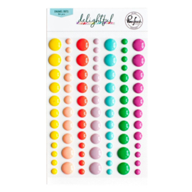 Delightful Enamel Dot Stickers