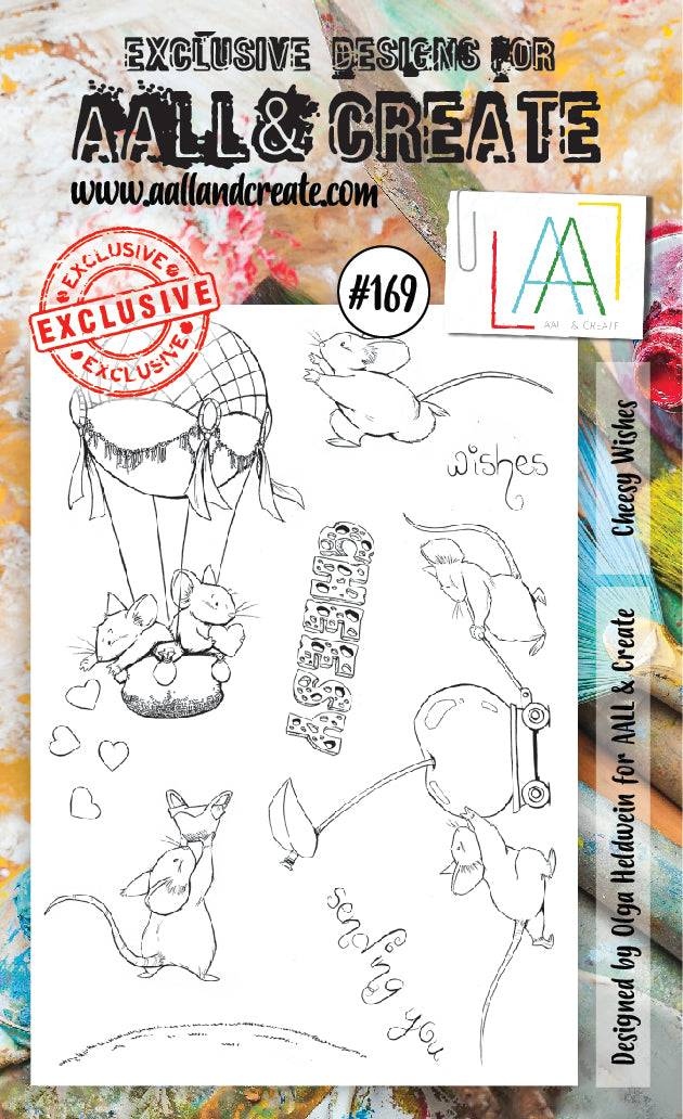 #0169 Cheesy Wishes A6 Clear Stamp Set