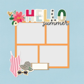 Sunny Days Simple Page Pieces