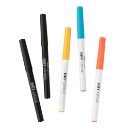 We R Makers Combo Wet & Dry Erase Markers 5/Pkg Assorted