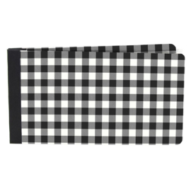 Black Buffalo Check Flipbook 4"X6"