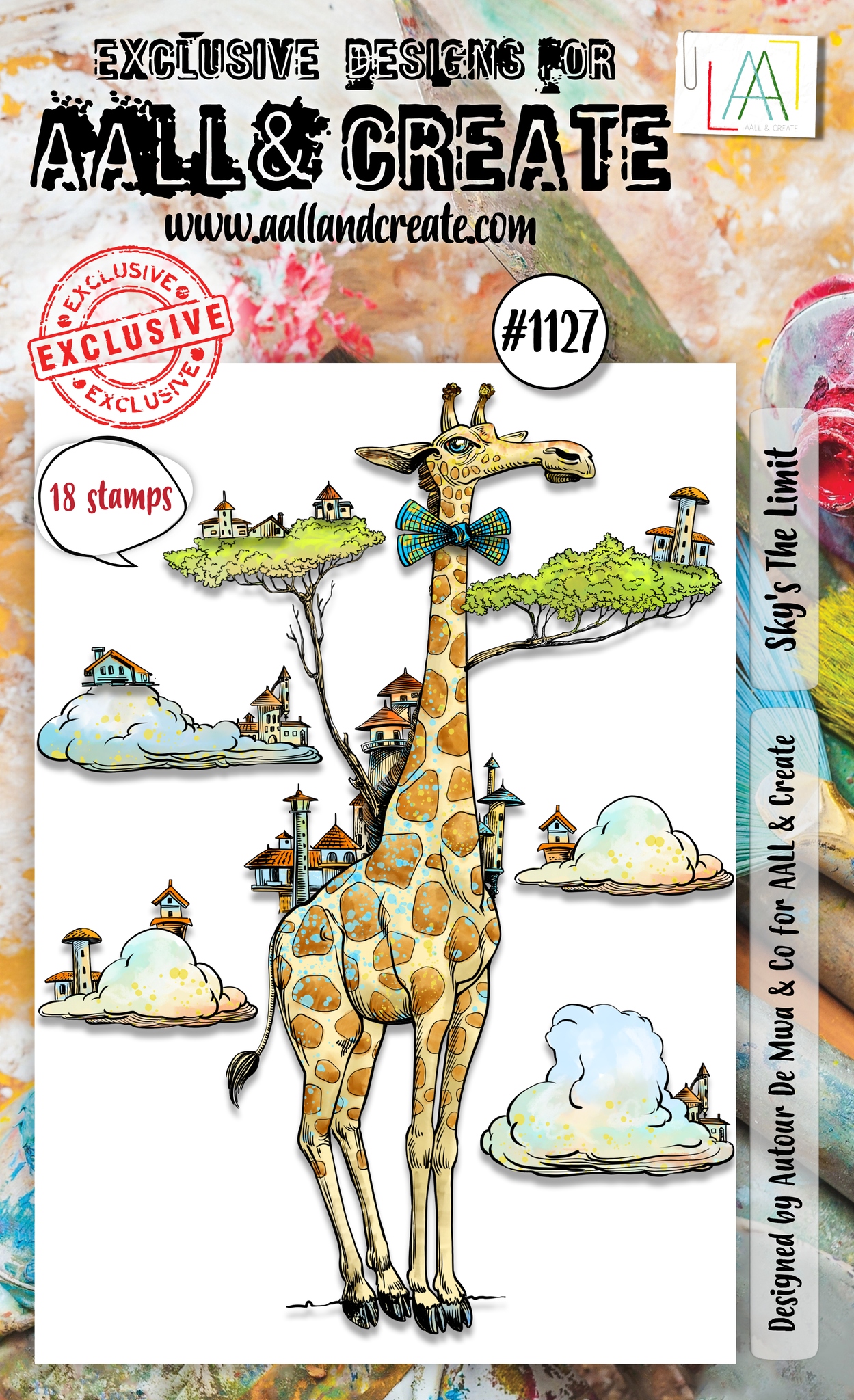 #1127 Sky's The Limit A6 Stamp Set