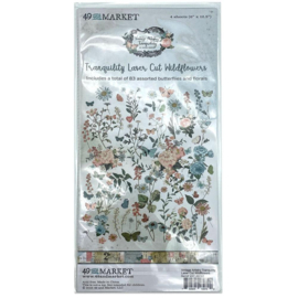 Vintage Artistry Tranquility Wildflowers Laser Cut Outs