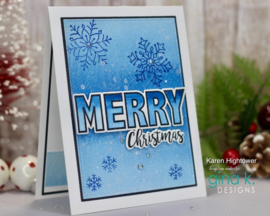 Bold Holiday Sentiments Stamps