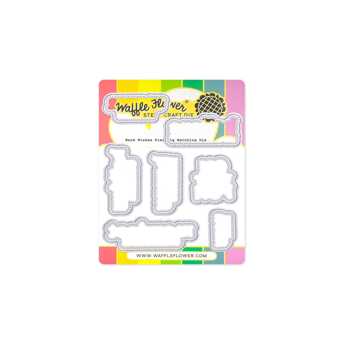 Warm Wishes Piercing Matching Die
