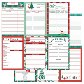 Recipe Cards Not A Creature Was Stirring -Verticle