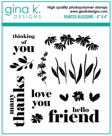 Painted Blossoms MINI Stamps