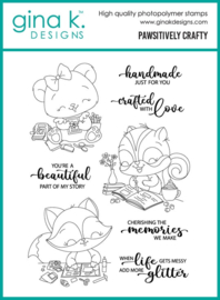 Pawsitively Crafty Stamps