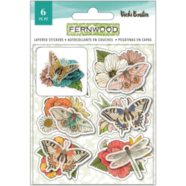 Fernwood Layered Stickers