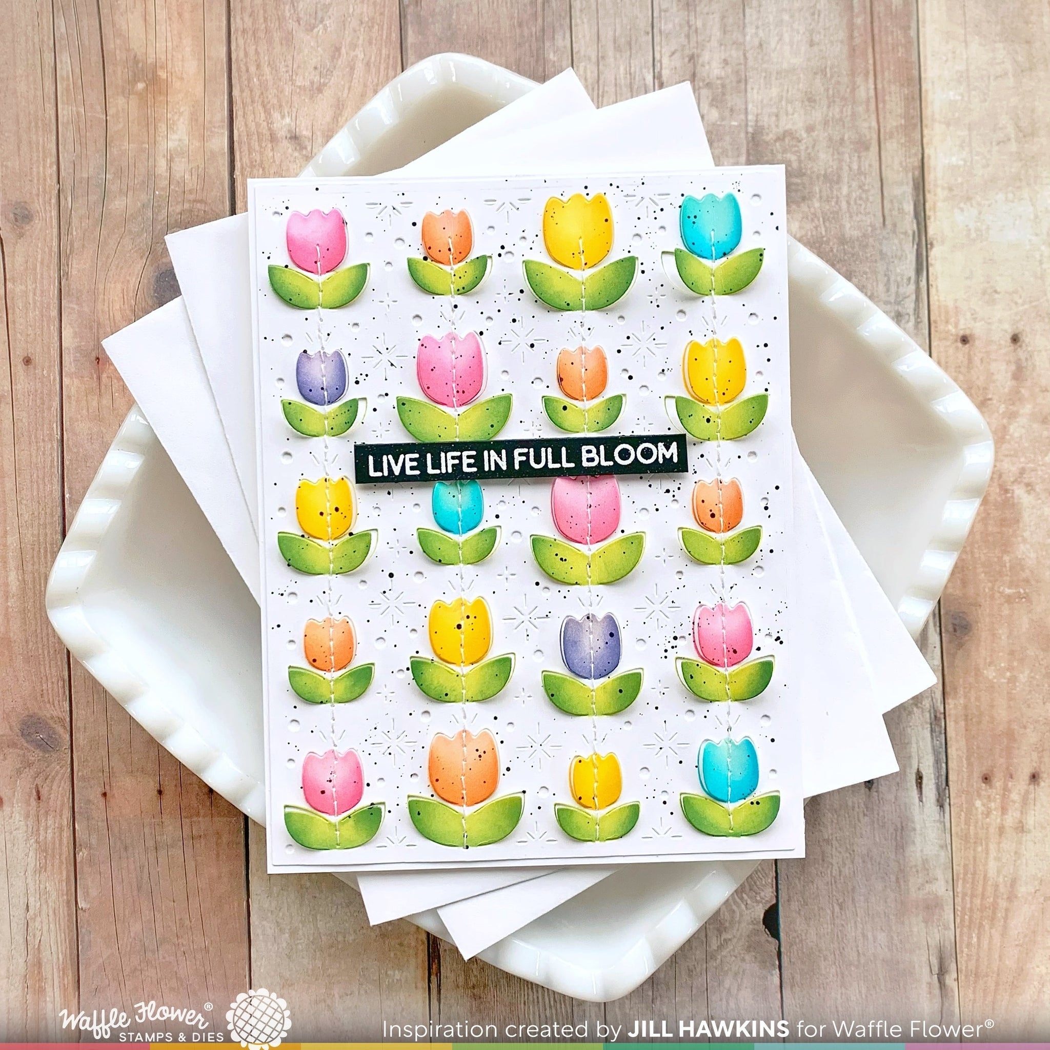 Pop-up Tulips Panel Die