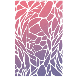 Sonora Tiffany Texture Stencil 5"X8"