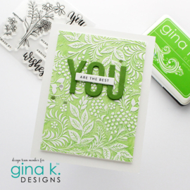 Tapestry Embossing Folder