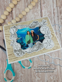 Beach Frame Stamps
