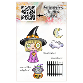 #1295 A7 Stamp Set Moonlight Mischief