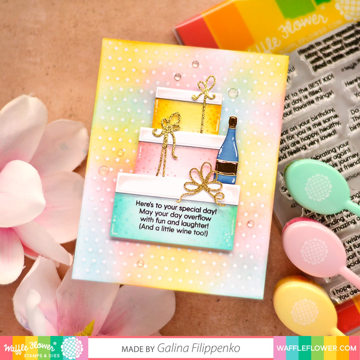 Inside Sentiments Birthday Stamp Set