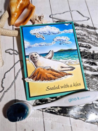 Serene Seascapes Stamps