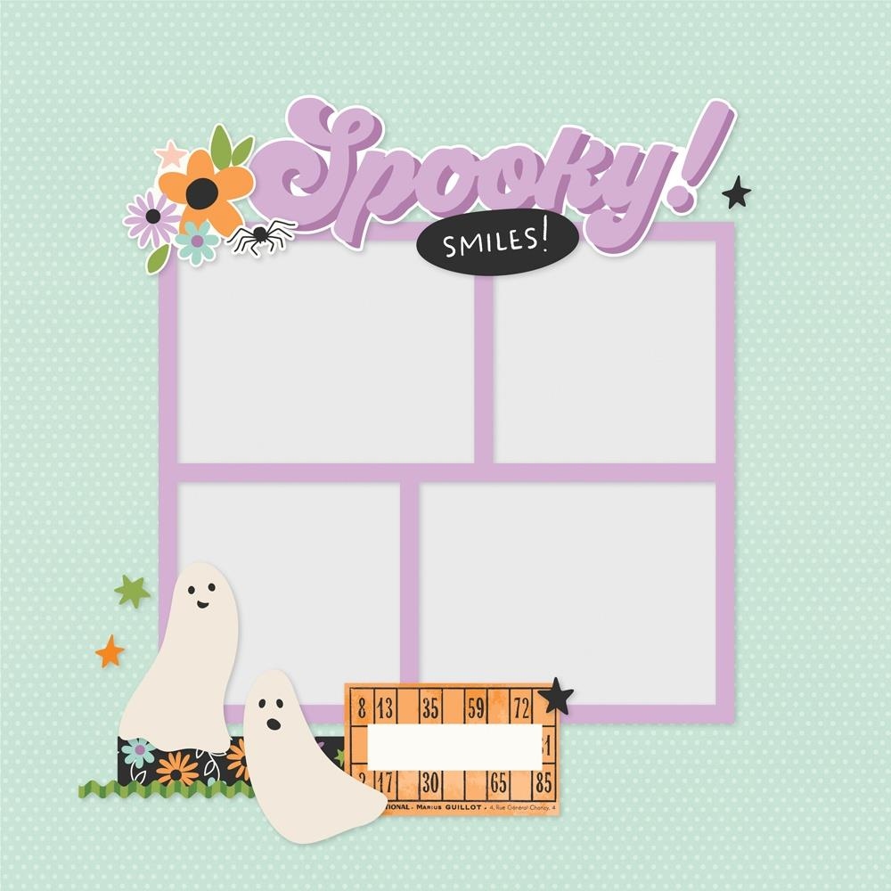 Spooky Things Simple Pages Page Pieces
