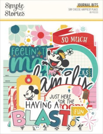 Say Cheese Happiest Place Journal Bits & Pieces Die Cuts