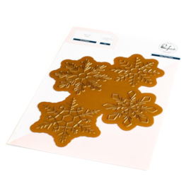 Snowflakes Hot Foil Plate