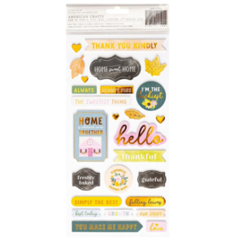 Garden Shoppe Best Today Phrase Thickers Stickers