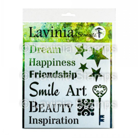 ST036 Words 2 – Lavinia Stencils