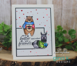 Coffee Critters Stamps