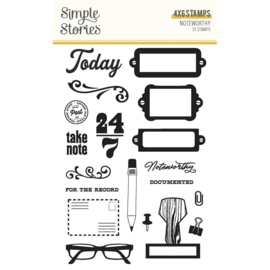 Noteworthy Photopolymer Clear Stamps