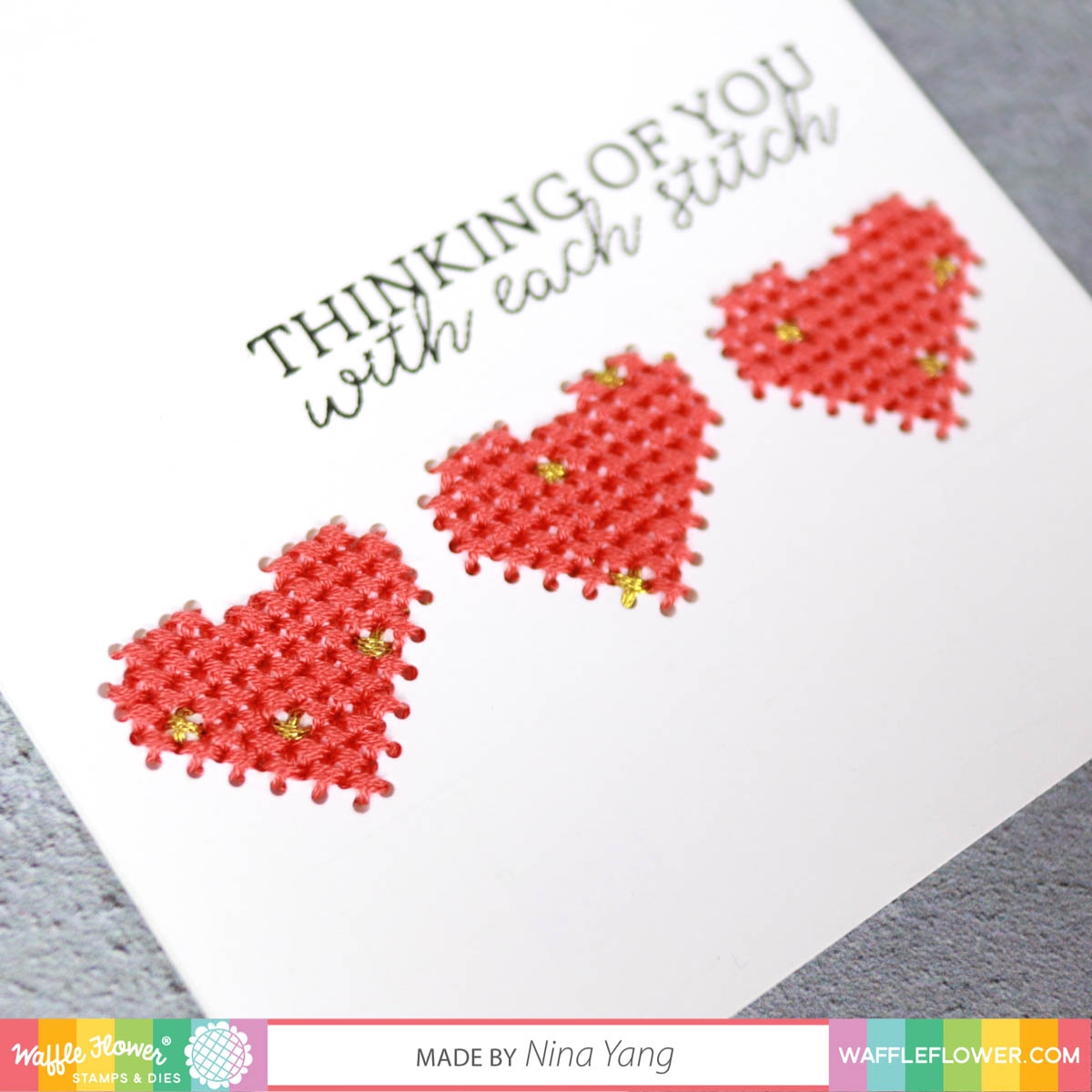 Stitched Sentiments Stamp Set