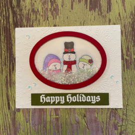 Snow Carolers Stamps