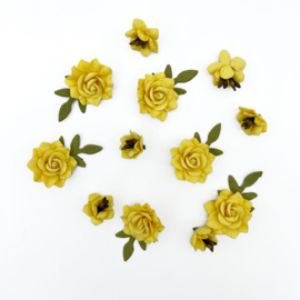 Florets Paper Flowers Canary
