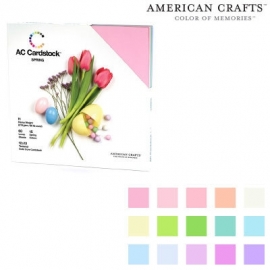 Textured Cardstock Pack Spring Seasonal​ 12"X12"