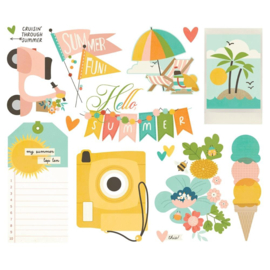 Summer Snapshots Bits & Pieces Die-Cuts Big