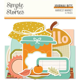 Harvest Market Bits & Pieces Die-Cuts Journal