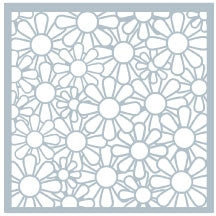Mega Flowers Stencil